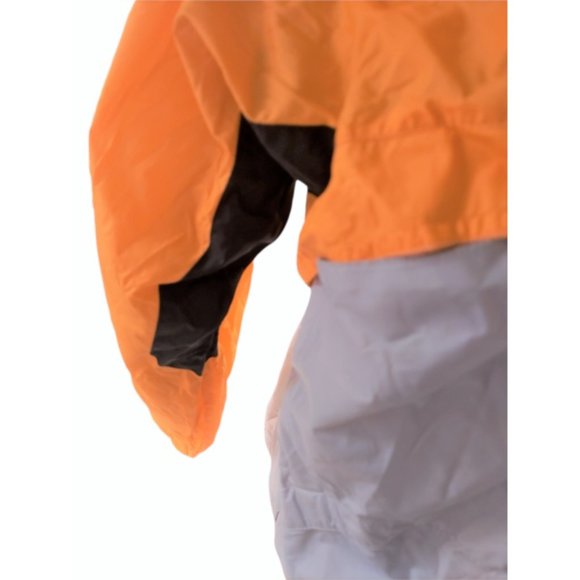 CONSENSUS Men's Yellow & Gray Full Zip Windbreaker Jacket Size Extra Large XL - Picture 5 of 8